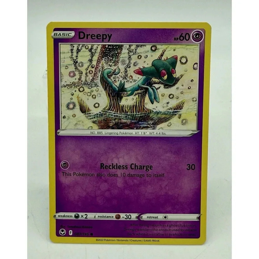 Dreepy 087/195 SWSH: Silver Tempest Non-Holo Pokémon TCG Mint Unplayed